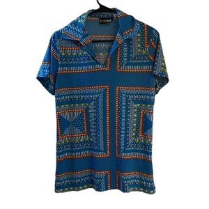 RRRRUSS 80s Vintage Collared T-Shirt Size S